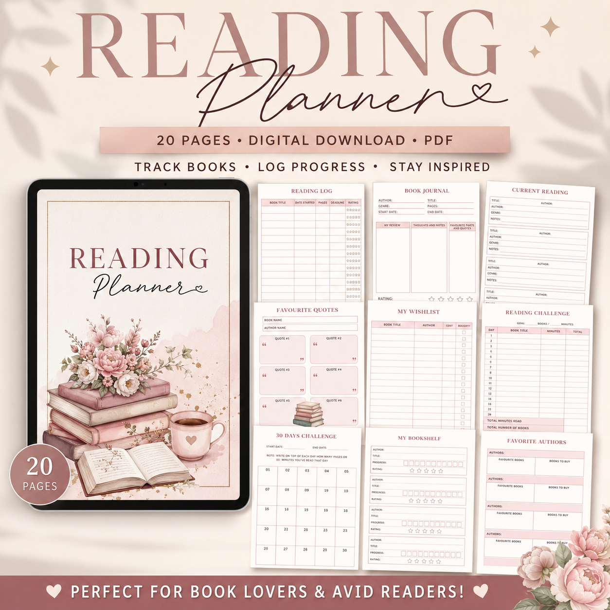 Reader's Digital Planning PDF